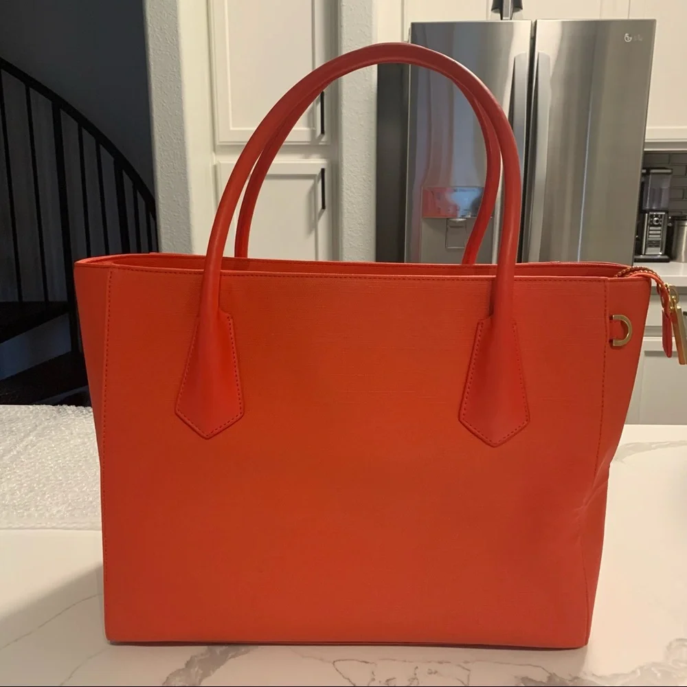 Dagne Dover 15” Tote - Vermilion - Picture 2 of 11